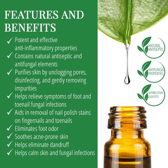 5/$25 Tea Tree healing oil - add to lotion/water - Picture 3 of 11